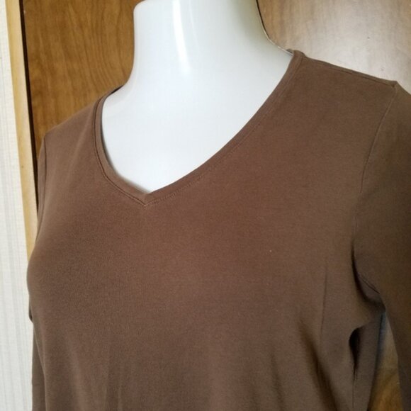 3 cotton shirts in earth tones - Picture 5 of 14